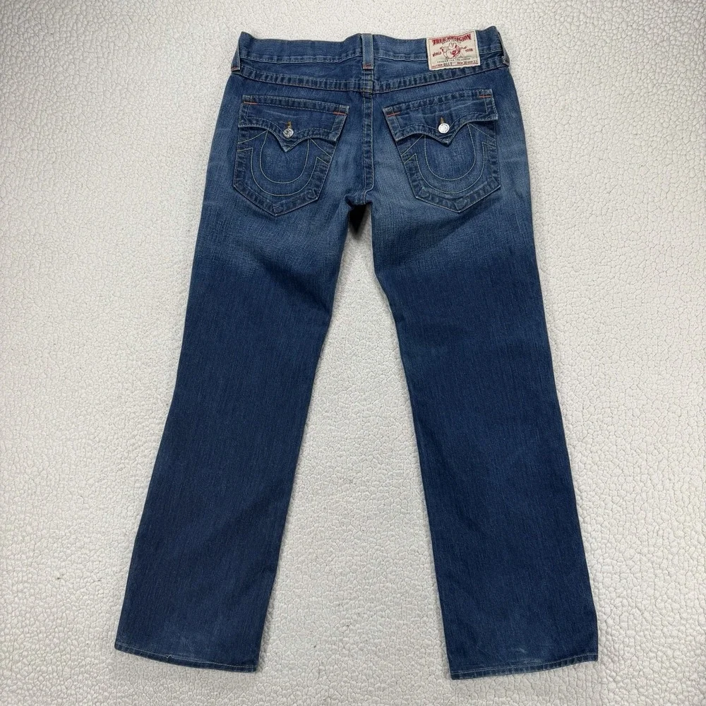 True Religion Billy Bootcut Jeans Men's 38 (Actual 40x33) USA Made Y2K Western